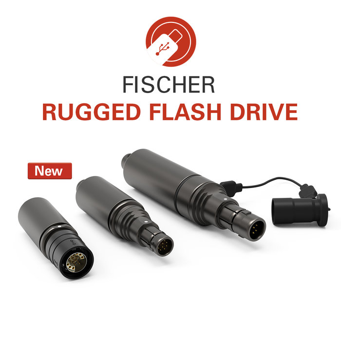 Der Fischer Rugged Flash Drive: Fünf Mal schneller mit USB 3.0
